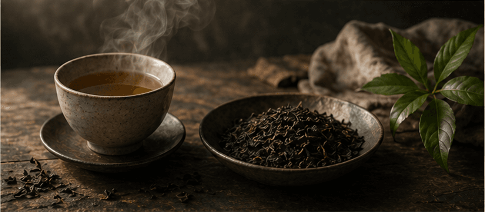 Tea leaves